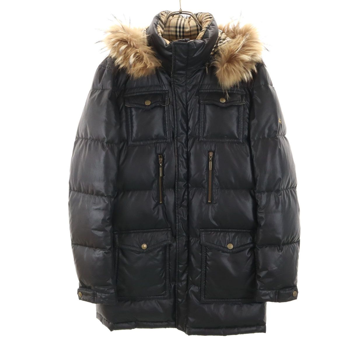 BURBERRY BLACK LABEL バーバリーブラックレーベル ダウンジャケット M