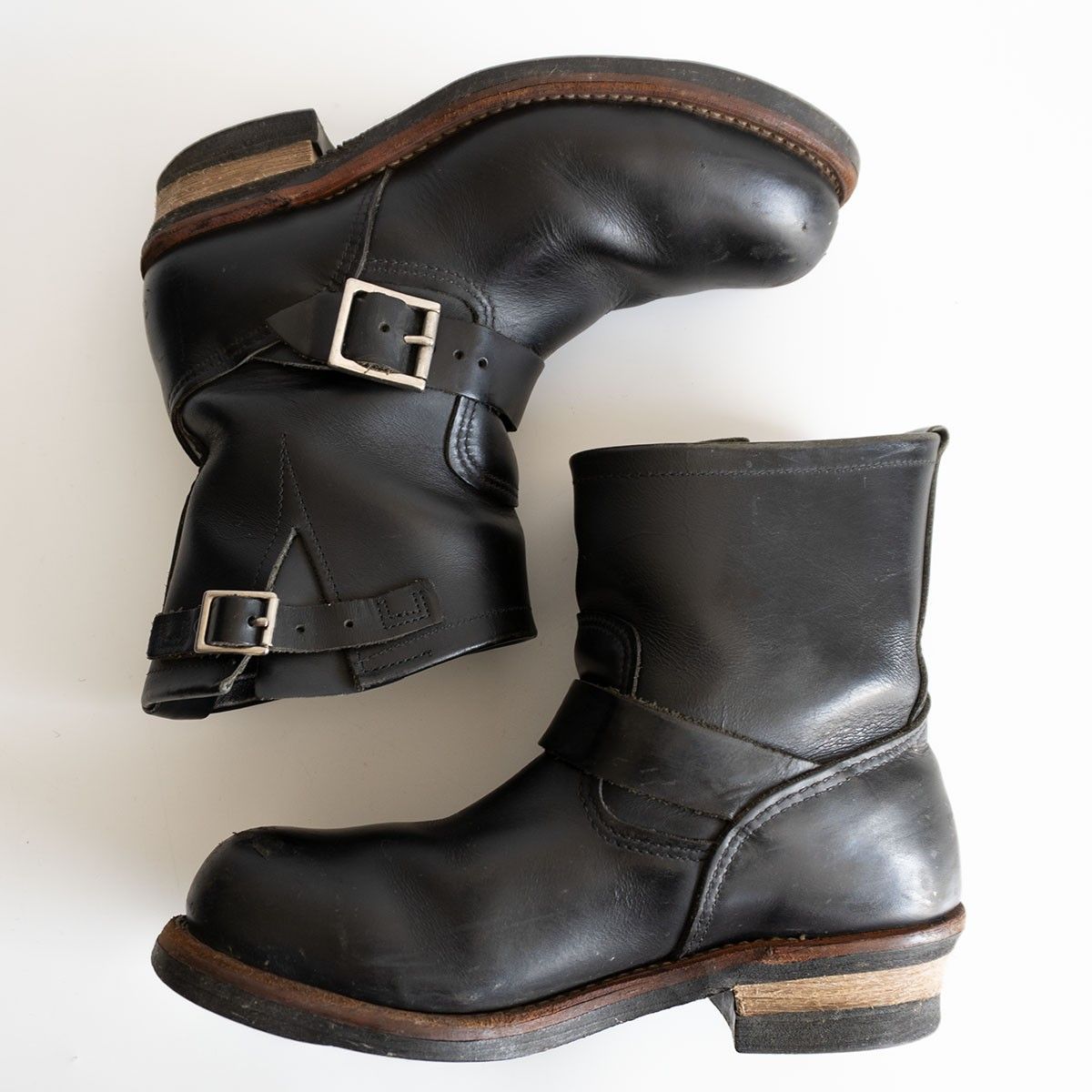 2013年製】REDWING【2976/ショート エンジニアブーツ】US8D レッド