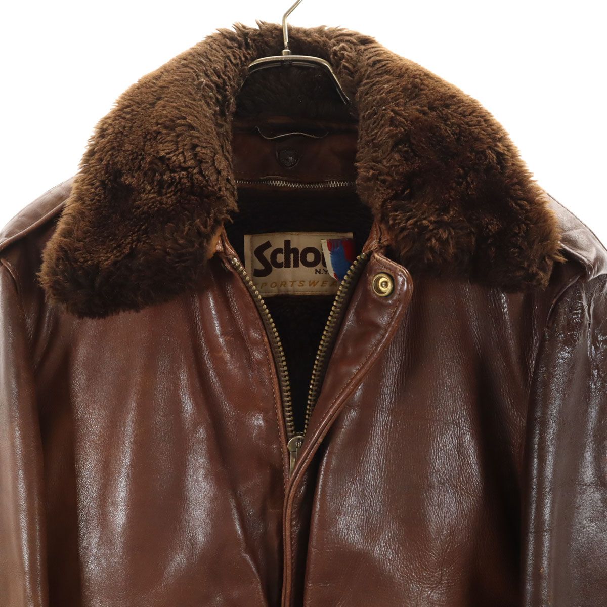 schott ショット 80s USA製 134SM ヴィンテージ A-2 レザー フライト 