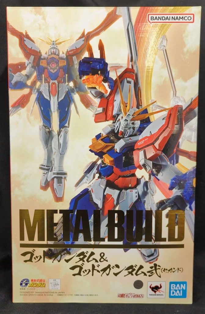 BANDAI SPIRITS METAL BUILD ゴッドガンダム&ゴッドガンダム弐/修正済