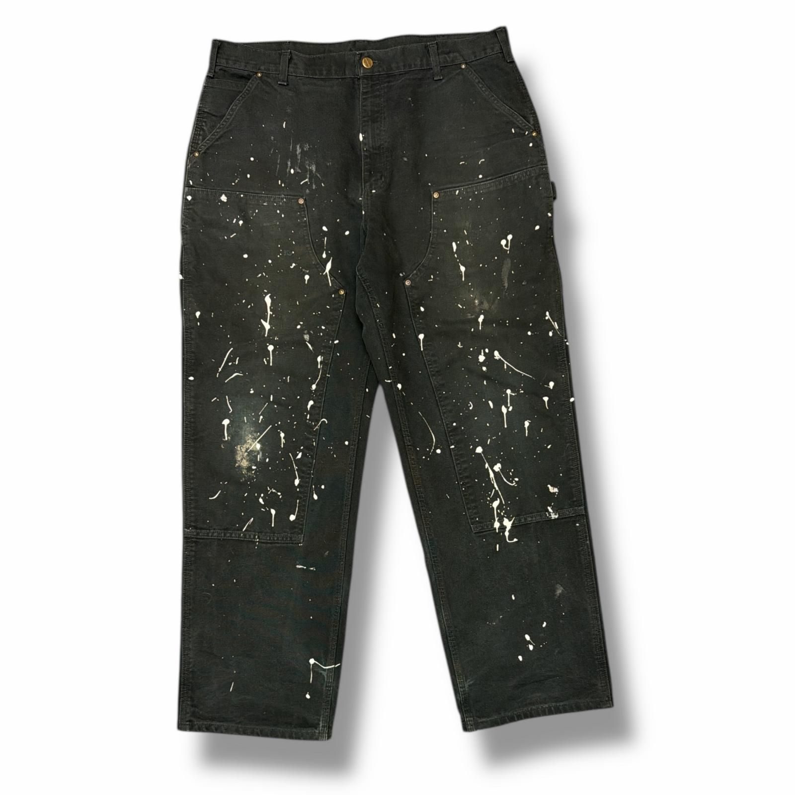 Carhartt Painted Double Knee Pants ペイントダックダブルニーデニム