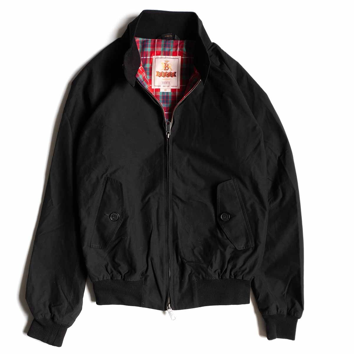 バラグータ G9スイングトップ　黒色　38サイズ　新品、未使用 美品】 BARACUTA 【G9 スウィングトップ ハリントンジャケット】 38