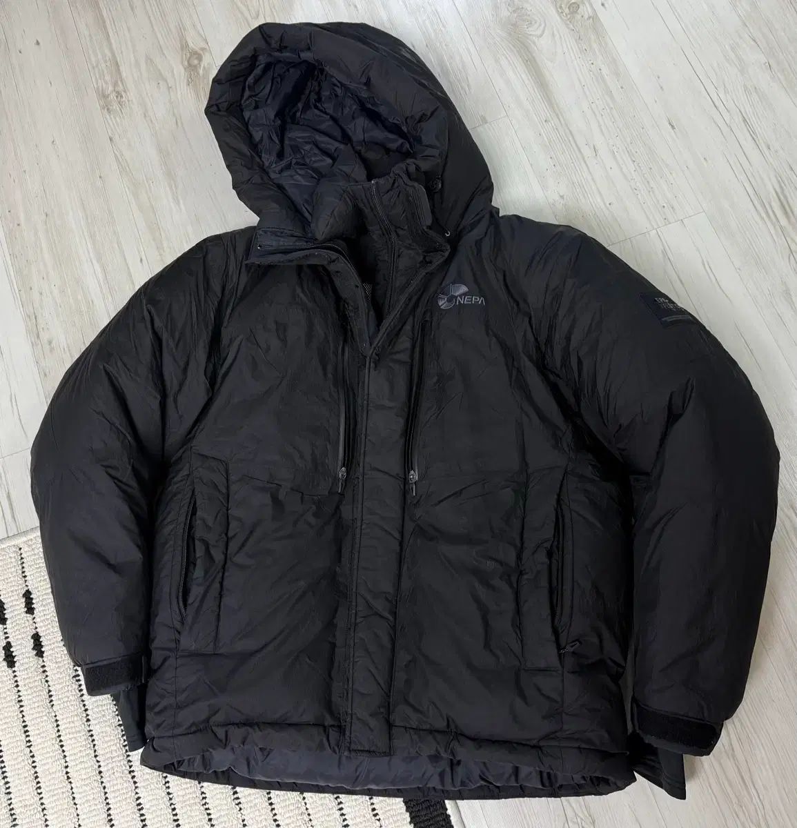 NEPA グリーンランド ダウンコート ヒマラヤ ブラック L