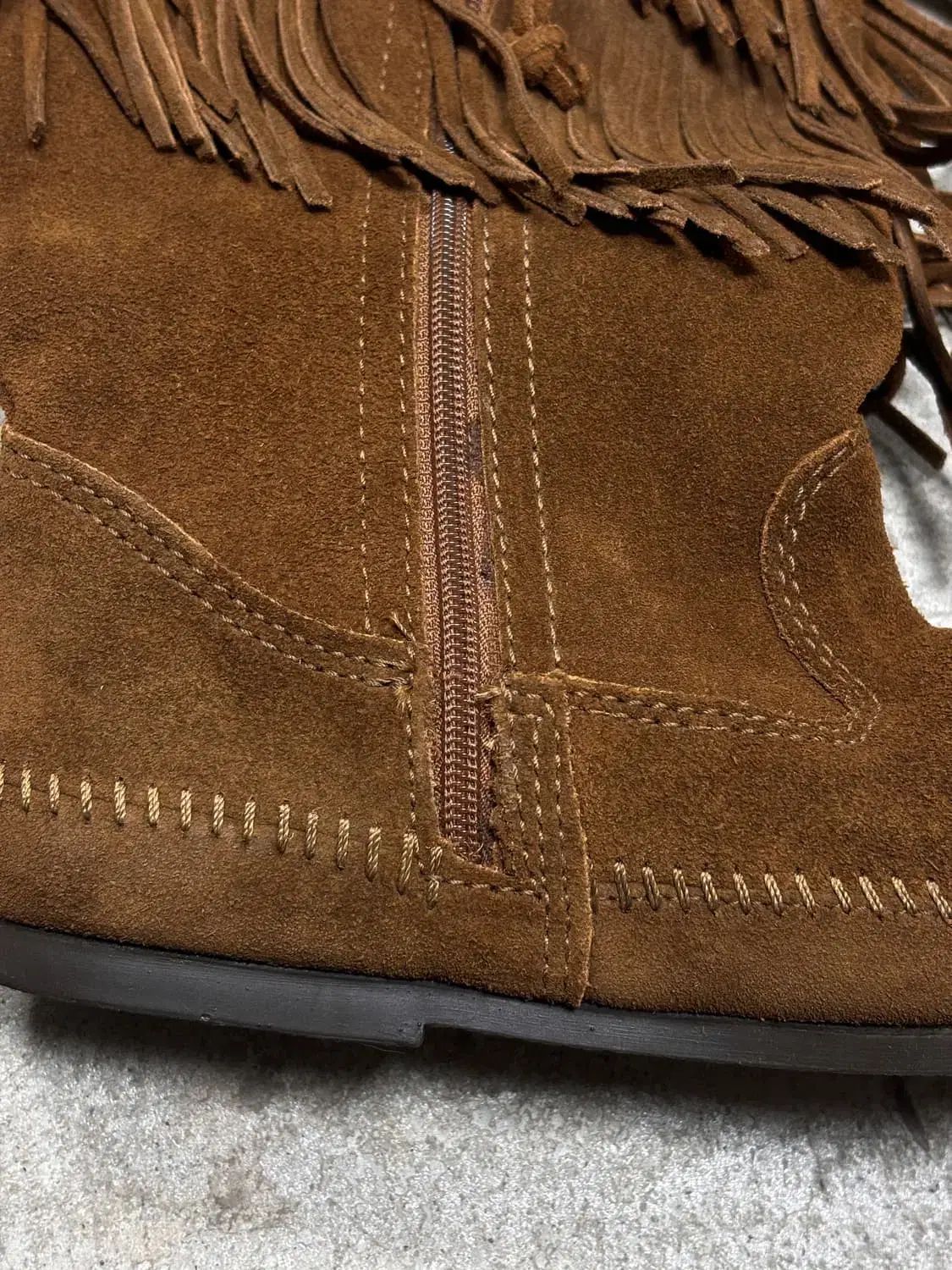 スウェード ブーツ