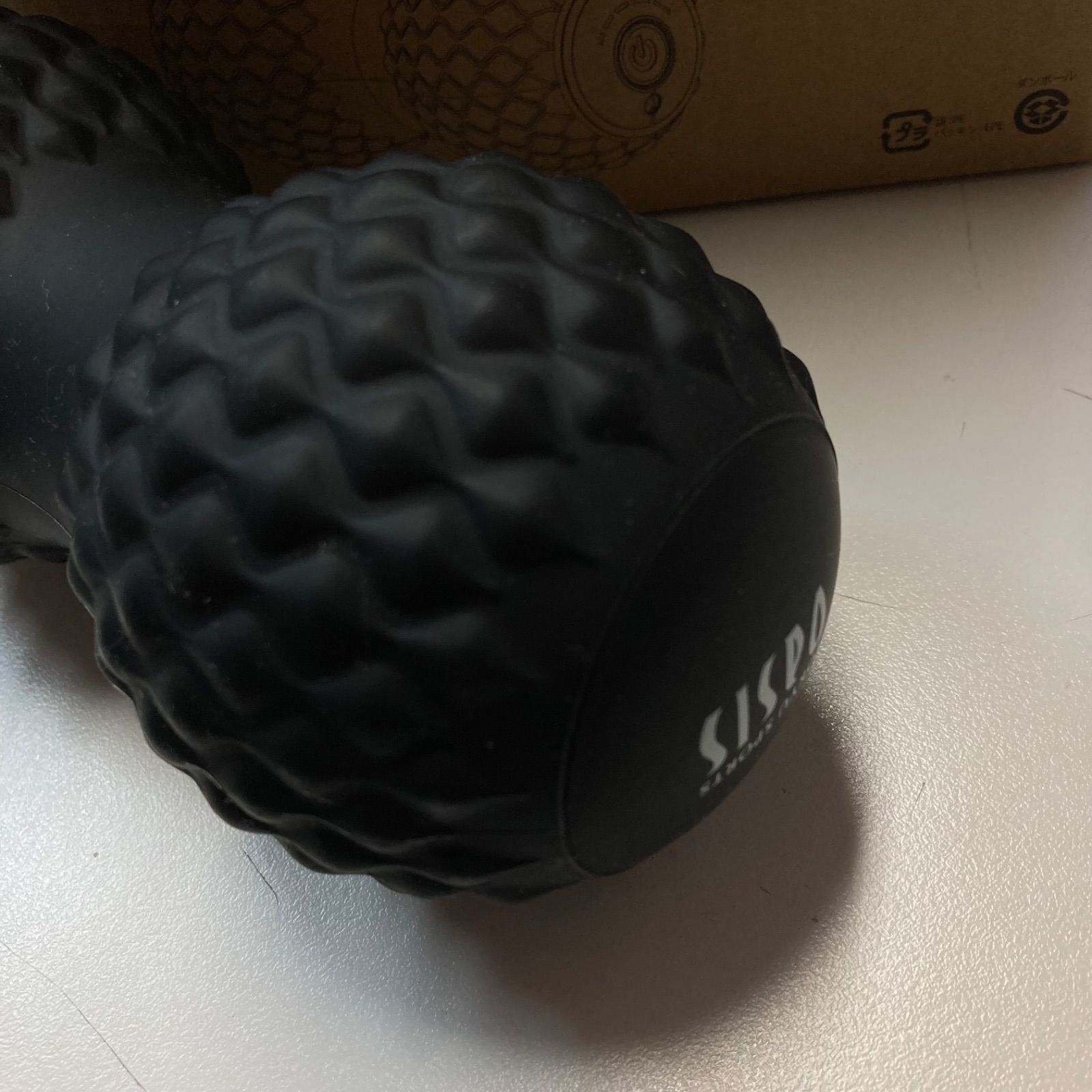 10777f44】シェイプツインボール ブラック 箱・取扱説明書付き - メルカリ