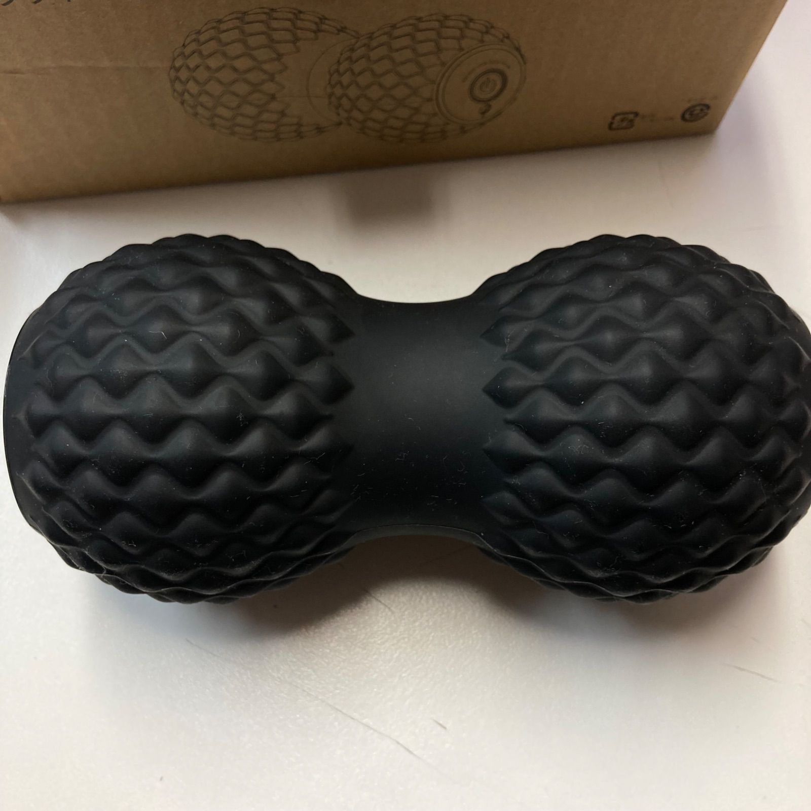 10777f44】シェイプツインボール ブラック 箱・取扱説明書付き - メルカリ