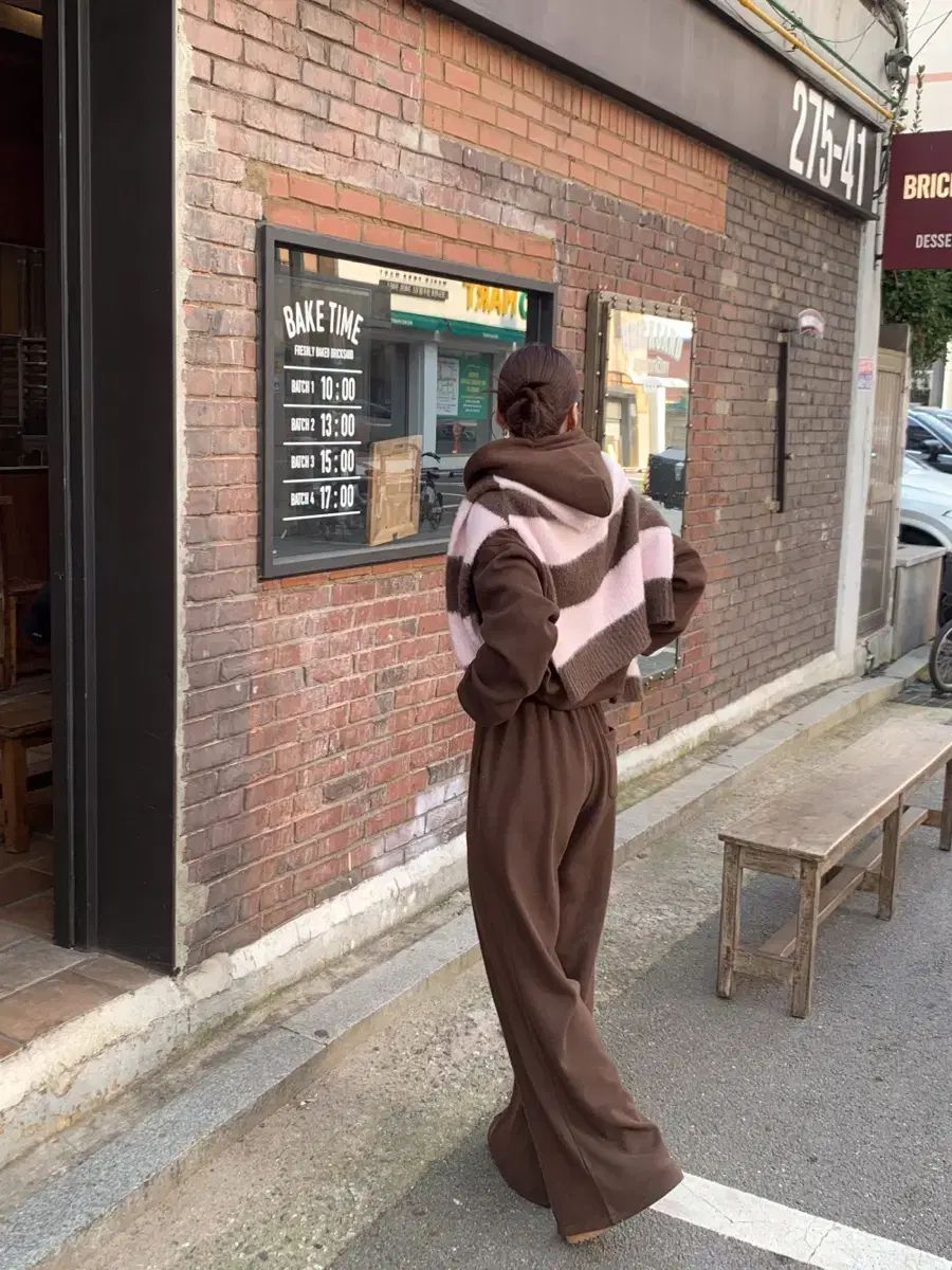 エニウェア むっちり 分母トレーナー