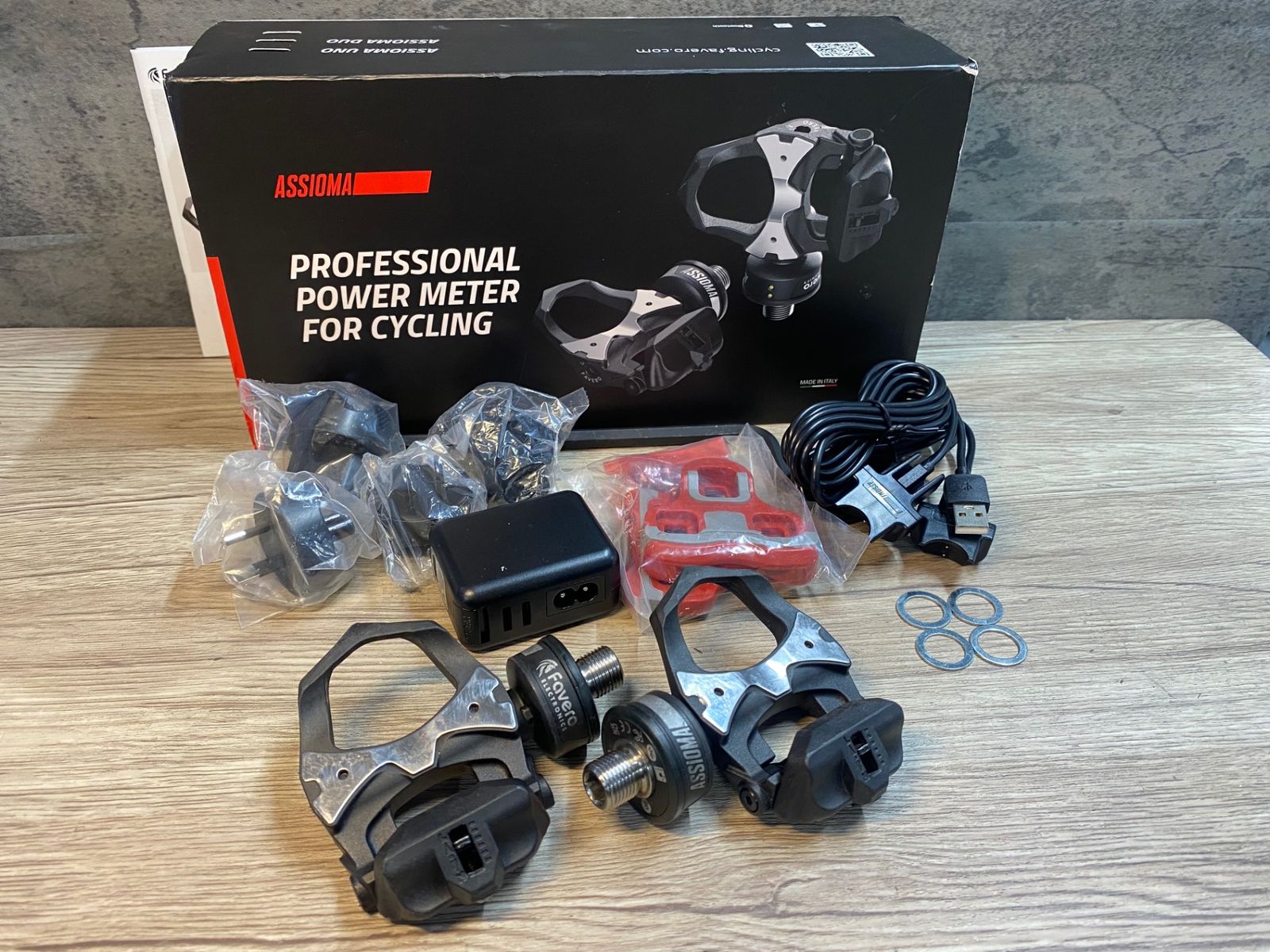 ASSIOMA DUO パワーメーター　ジャンク JM844 ファベロ FAVERO アシオマ ASSIOMA DUO パワーメーター