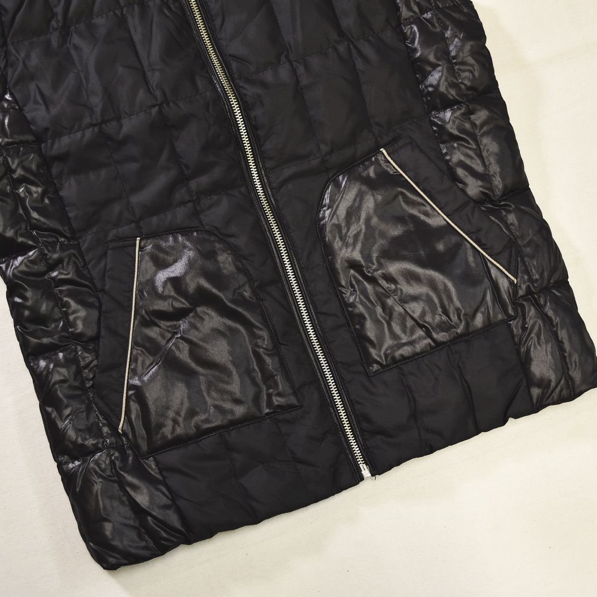 23区 SPORT ダウン ベスト ジャンパー ジップアップ ウィンド 
