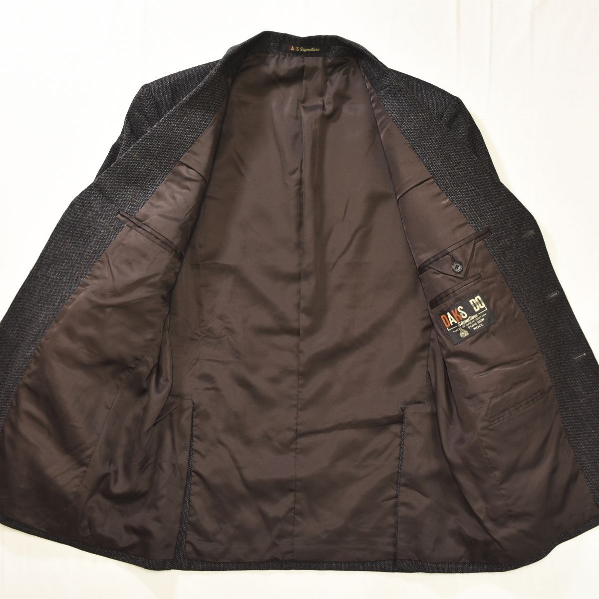メンズファッション A5 M相当 / DAKS LONDON ダックス PURE NEW WOOL 