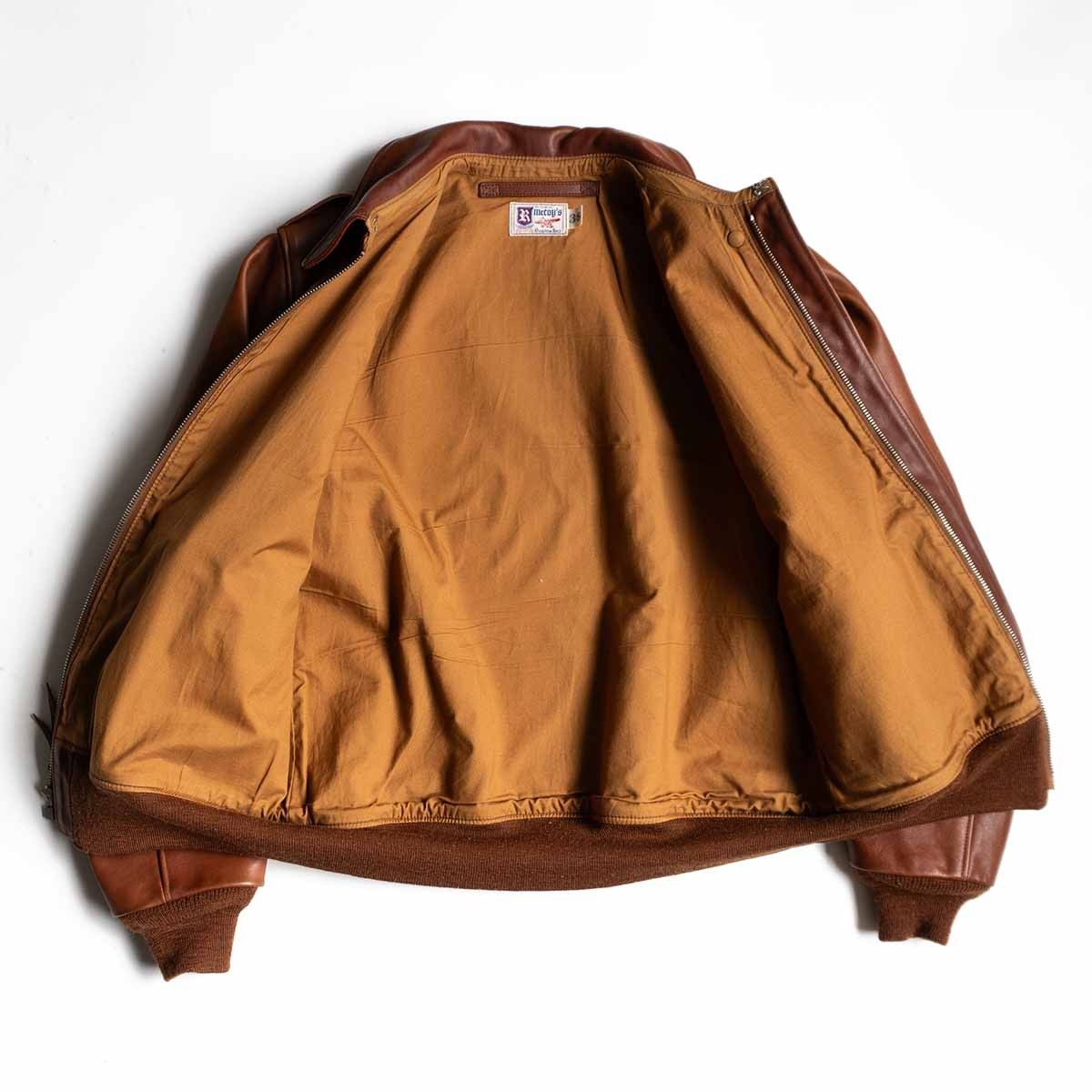 美品】 The REAL McCOY'S【A-2 フライトジャケット】38 ホースハイド