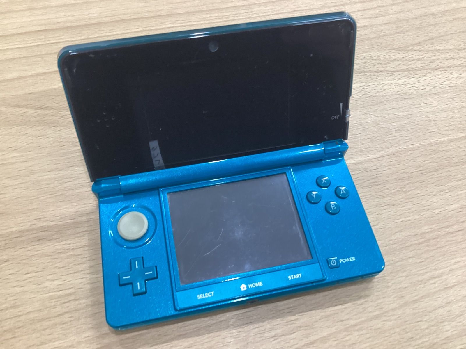 SA184 Nintendo 任天堂3DS 本体 CTR-001 動作未確認＋モンハン4 ソフト