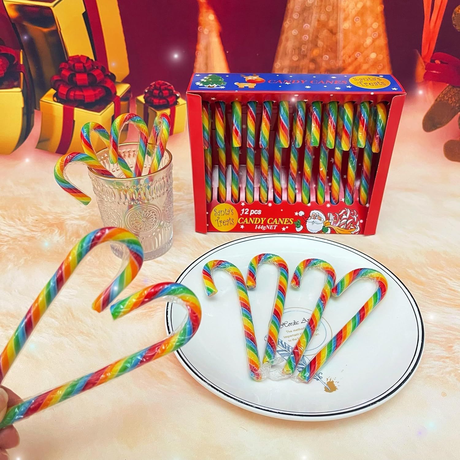 クリスマスキャンディケイン 12本入 ギフト - メルカリ