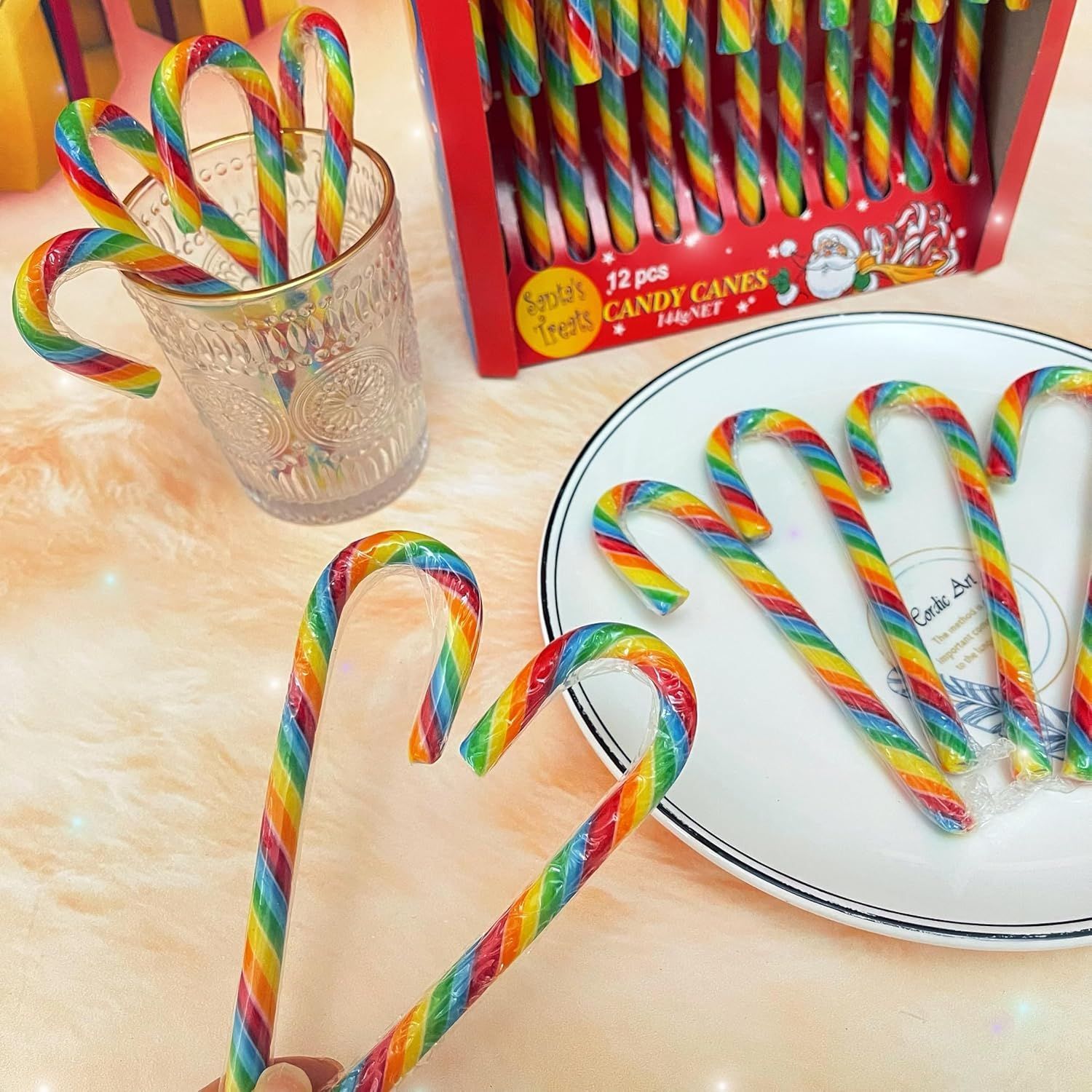 クリスマスキャンディケイン 12本入 ギフト 飴 - メルカリ