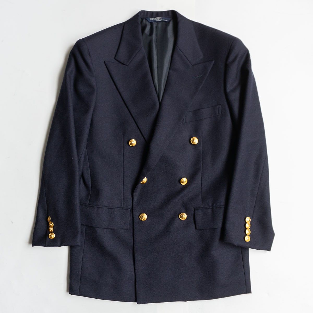最高級品】POLO RALPH LAUREN【テーラードジャケット /紺ブレ】160
