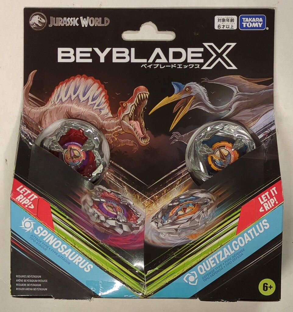 タカラトミー ベイブレードX ダブルスターター スピノサウルス
