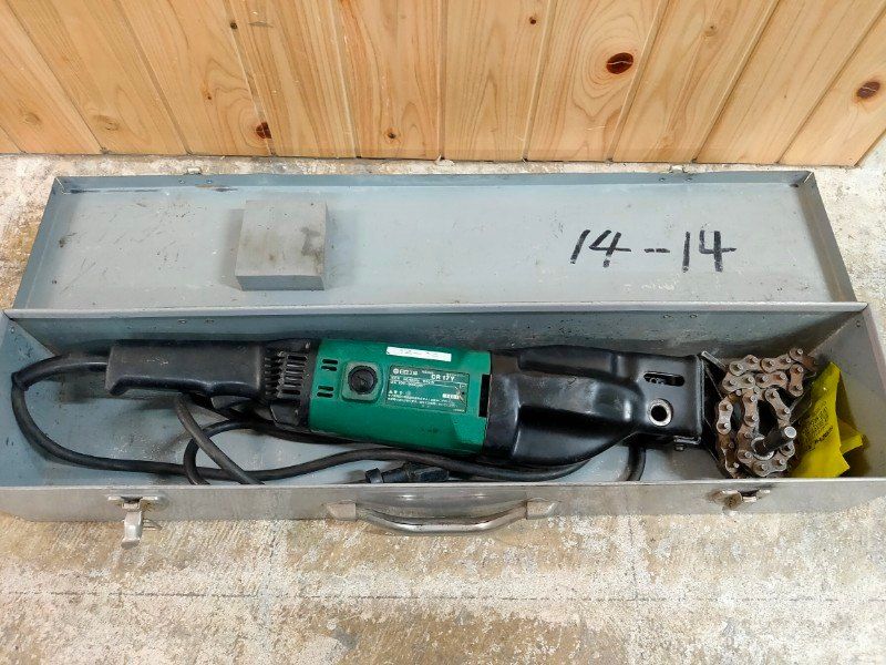 HiKOKI 旧日立工機 セーバソー CR 17 Y パイプ外径216 mm 通電のみ