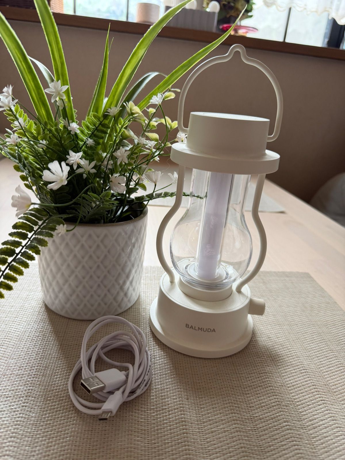 BALMUDAバルミューダ ランタン ホワイト 保管状態優良超