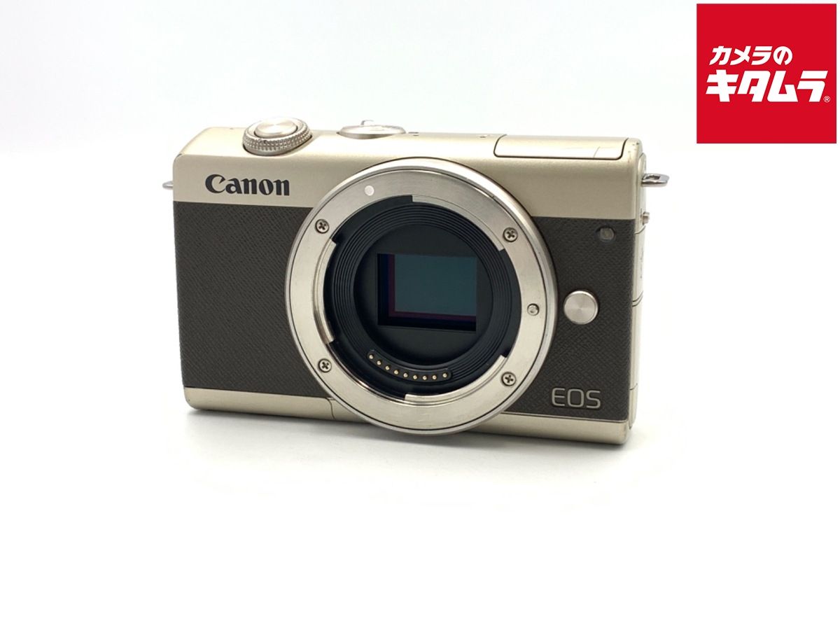 並品 キヤノン EOS M 200 リミテッドゴールドボディ
