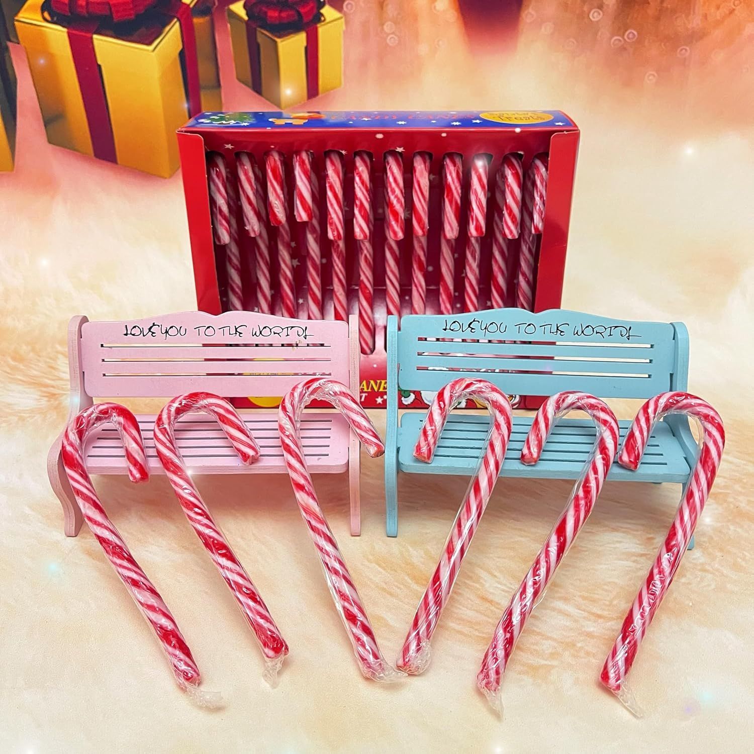 クリスマスキャンディケイン 12本入 いちご味 - メルカリ