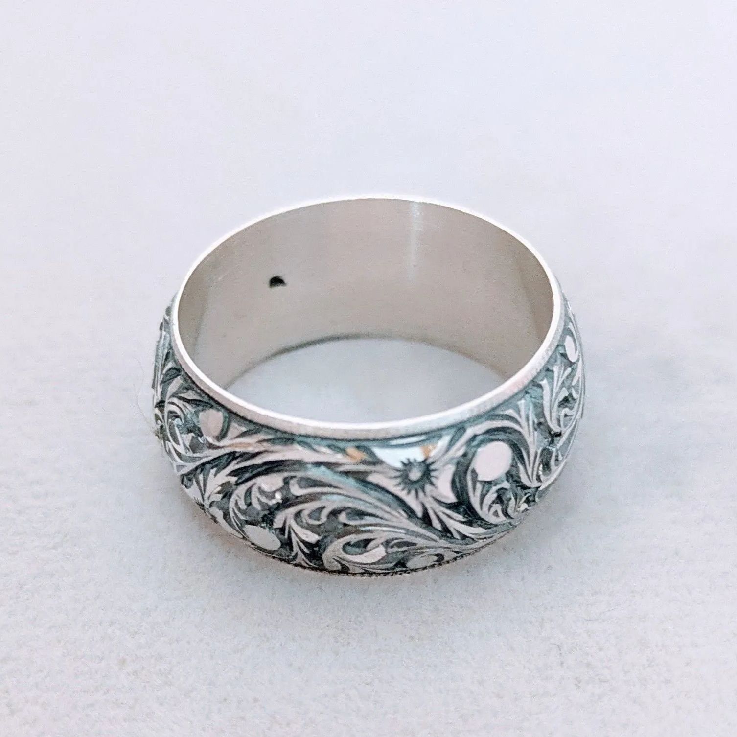 ＊NEW＊トルコ製 手彫りシルバー925リング NEW＊トルコ製 手彫りシルバー925リング