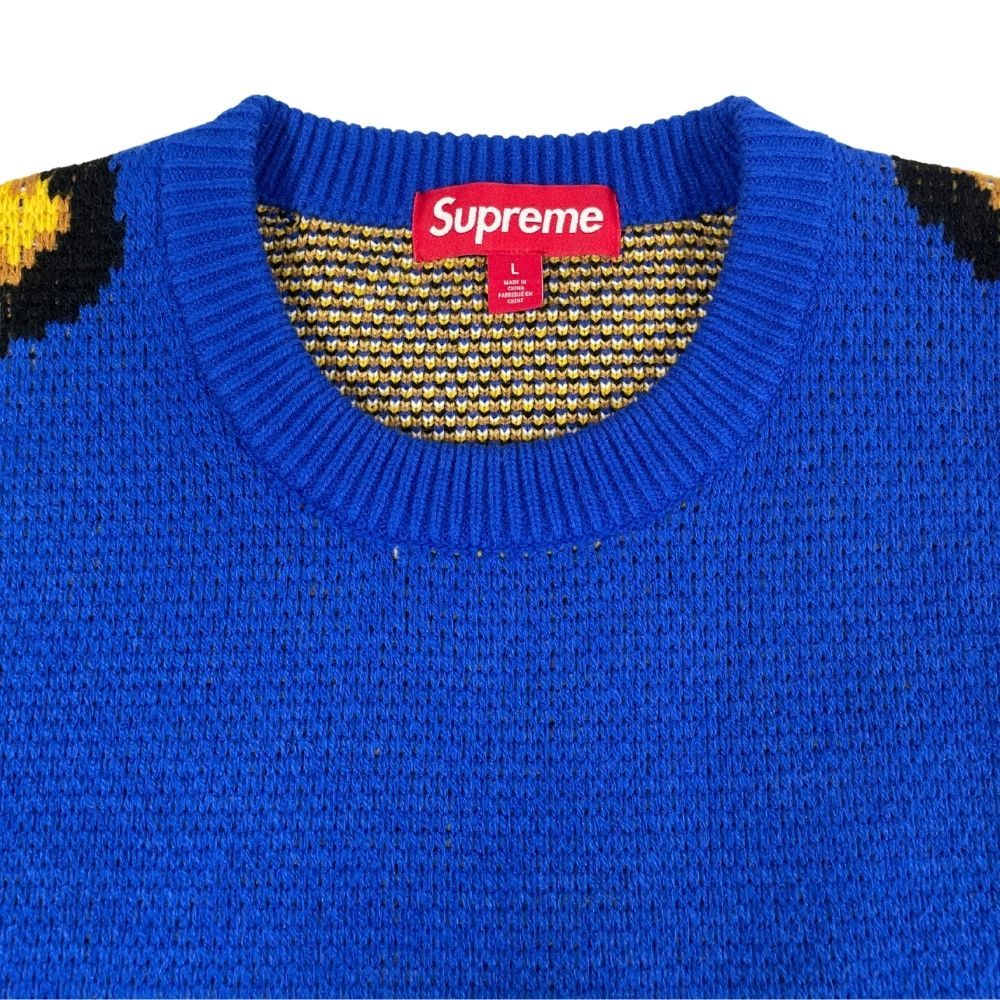 Supreme x ANTIHERO Sweater Blue ニット セーター SUPREME シュプリーム × ANTIHERO 25AW Sweater ニット セーター