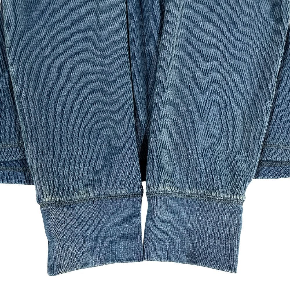 RRL ダブルアールエル インディゴ ヘンリーネック サーマル ロング