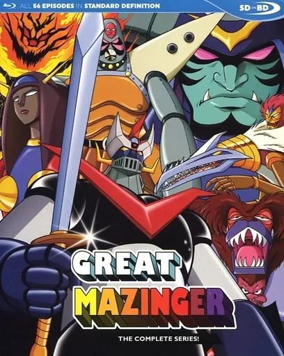 輸入アニメBlu rayDisc GREAT MAZINGER THE COMPLETE SERIES 輸入盤