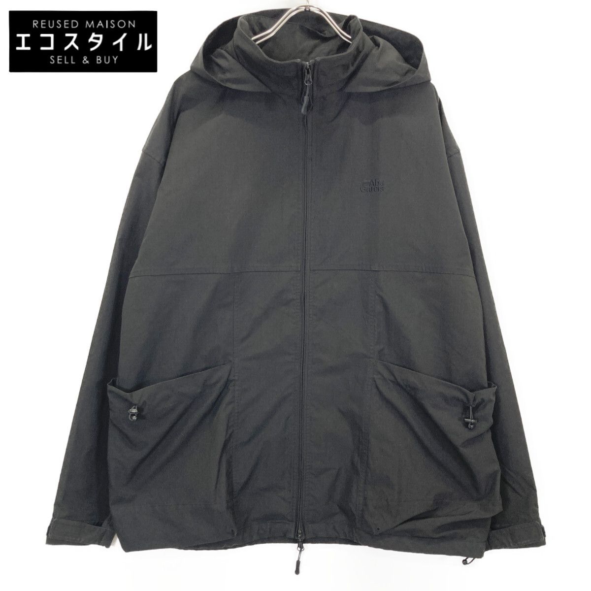 Abu Garcia / コート/M/ナイロン/BLK Abu Garcia アブガルシア 23SAB-006 ﾌﾞﾗｯｸ BIG POCKET HOODIE JACKET