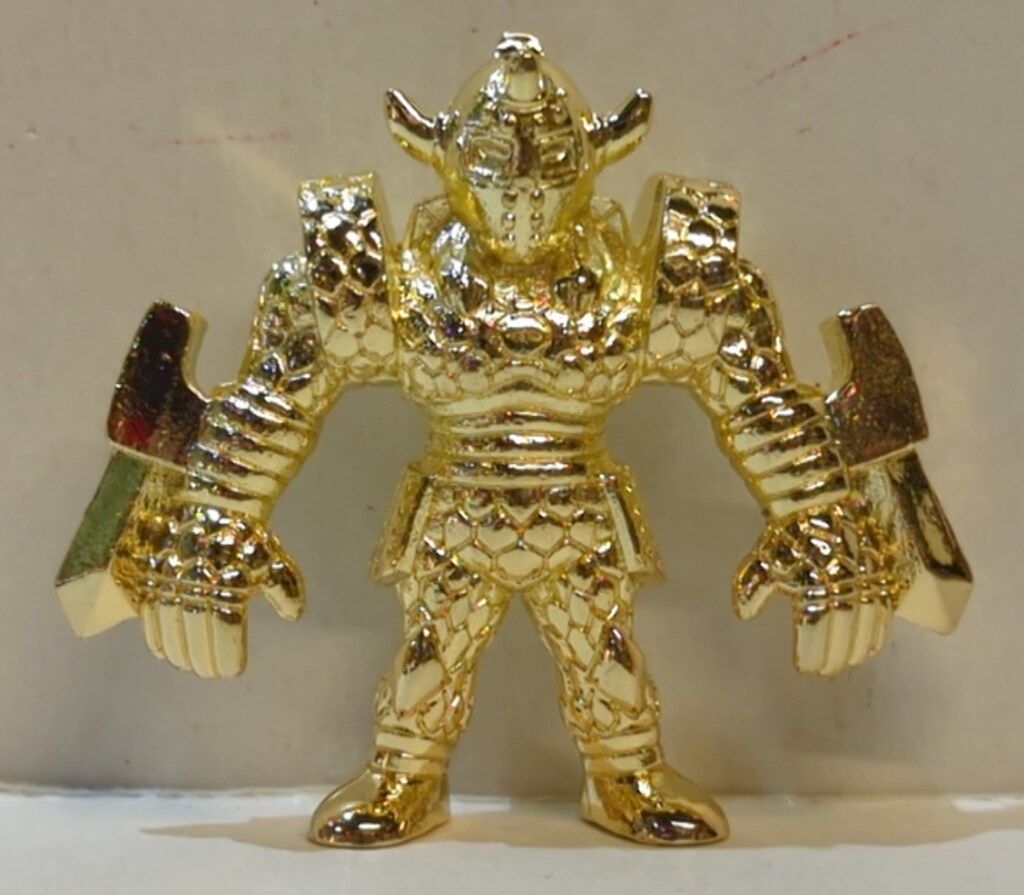 バンダイ ダイキャストキンケシ 7/キン肉マン 悪魔将軍(金メッキver