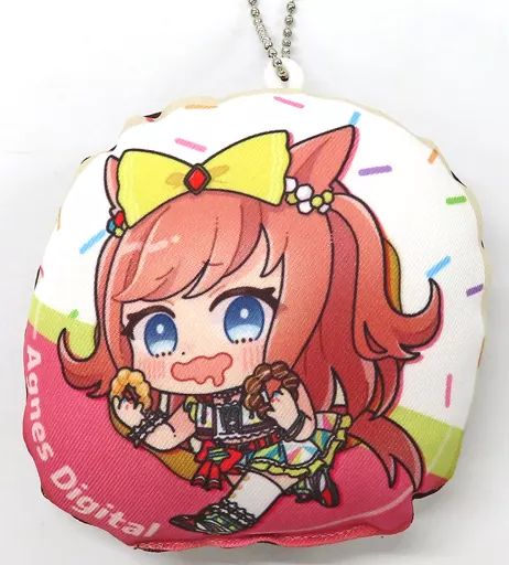 ウマ娘　アグネスデジタル　キーホルダー 中古】キーホルダー アグネスデジタル ミニクッションキーホルダー