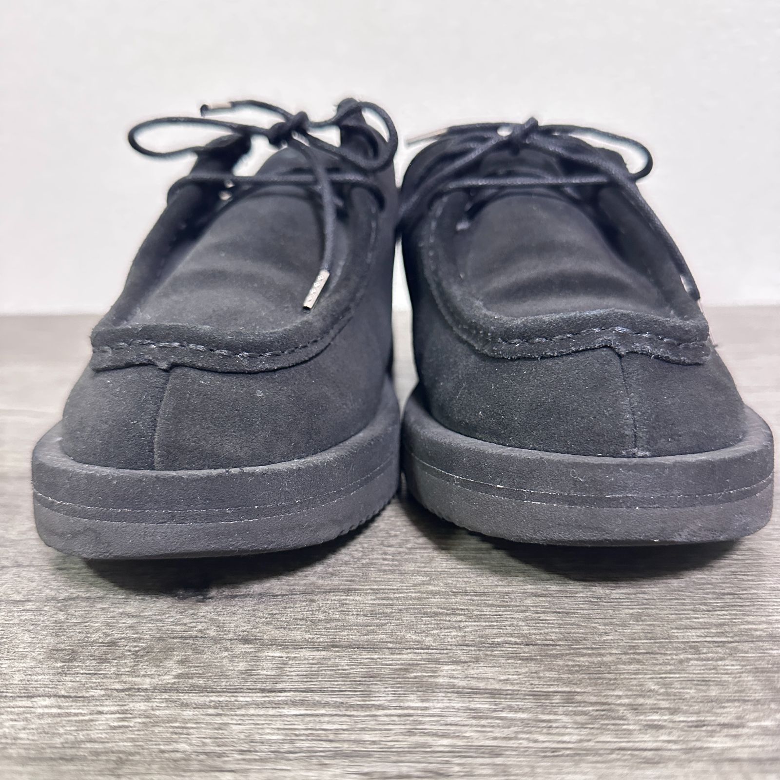 suicoke チロリアンシューズ SUICOKE ムートンシューズ 裏ボア チロリアンシューズ 24cm ブラック