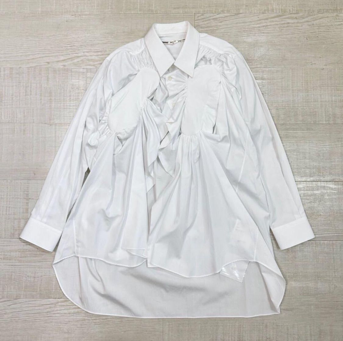 24ss 2024 未使用 COMME des GARCONS コム デ ギャルソン ギャザー 