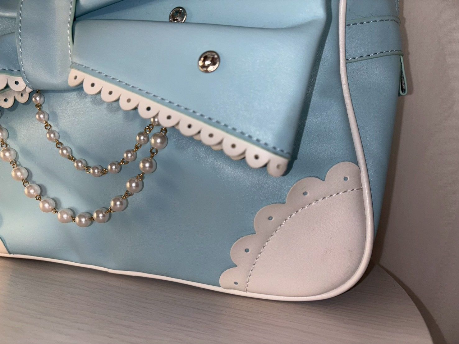 Angelic Pretty 宝石リボンボストンバッグ Angelic Pretty 宝石リボン 