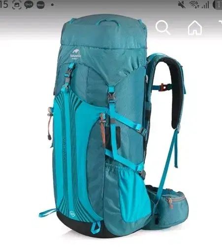 ネイチャーハイク 45 L 登山リュック スカイブルー
