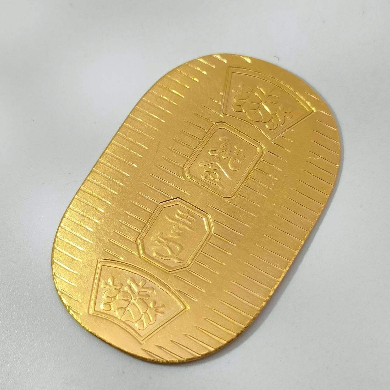24金 K 24 男女兼用 造幣局 小判モチーフ 3 84ｇ D 734