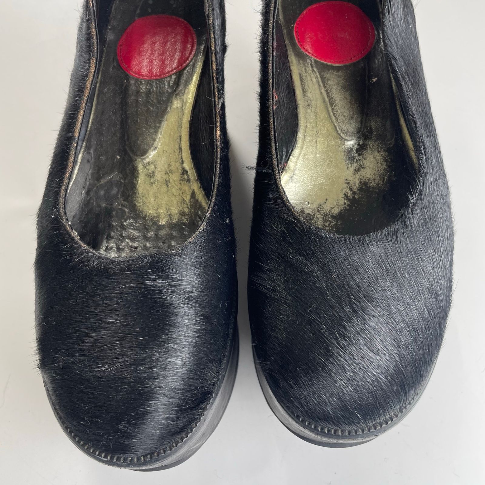 BELLY BUTTON ベリーボタン / ハラコプラットフォームシューズ TOKYO