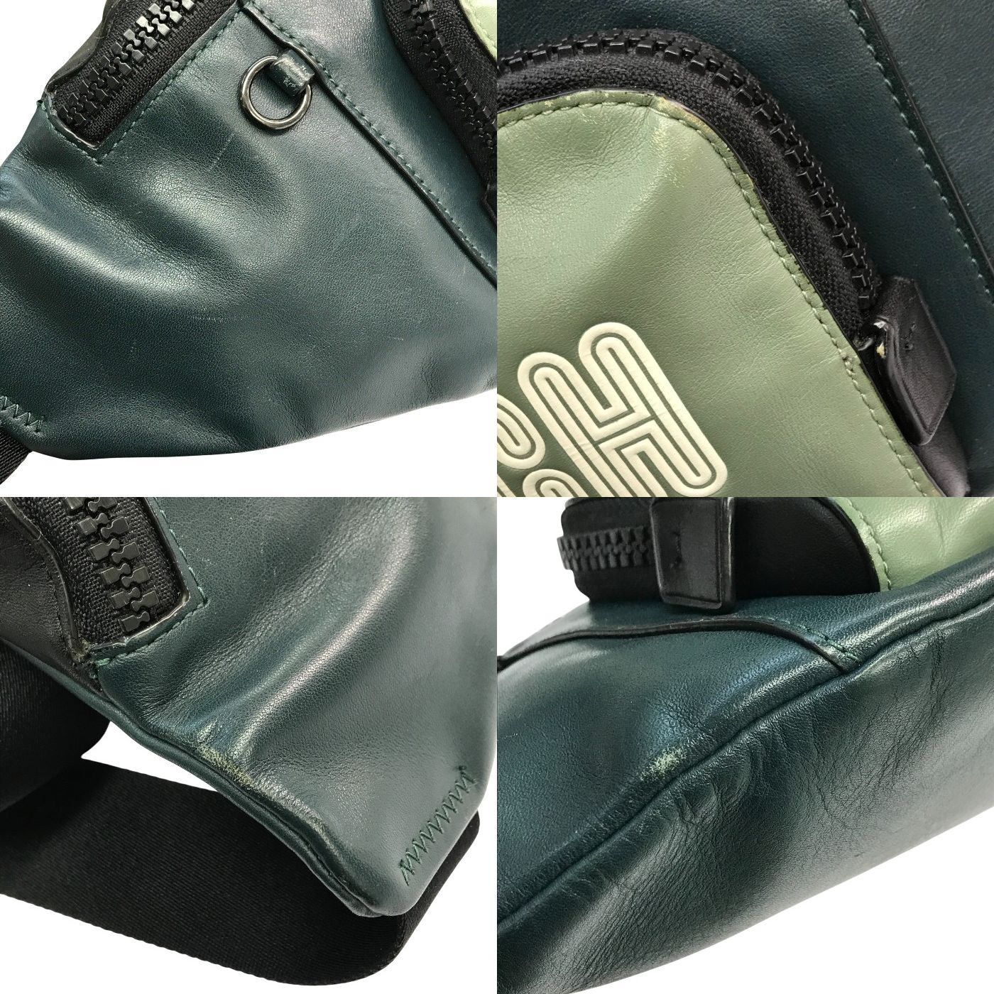 COACH コーチ トラックベルトバッグ メンズ レザー ウエストポーチ