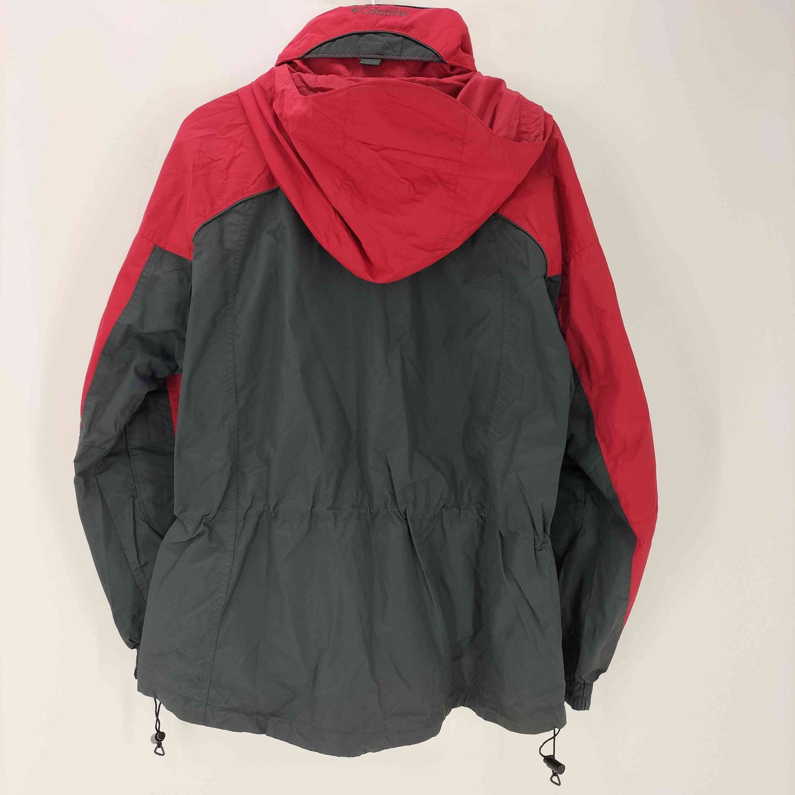 コロンビアスポーツウェア Columbia Sportswear 90S バイカラー スイッチング マウンテン パーカー ジャケット ビックサイズ 裾ドローコード ダブルジップ メンズ  WOMENS XL