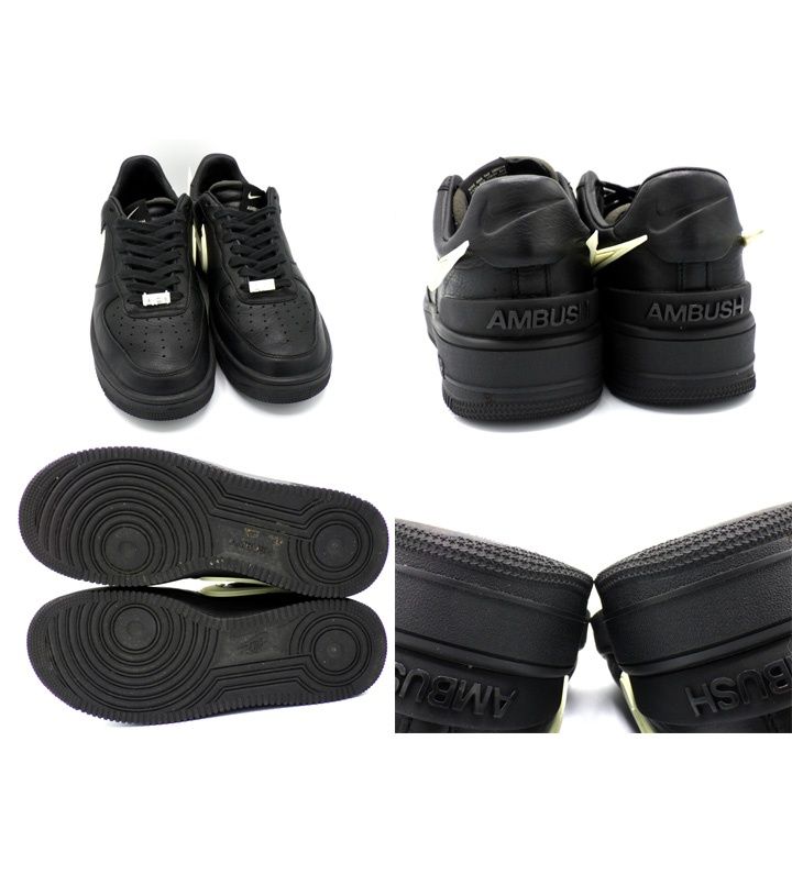 ナイキ NIKE × アンブッシュ AMBUSH 【 AIR FORCE 1 LOW Black DV3464