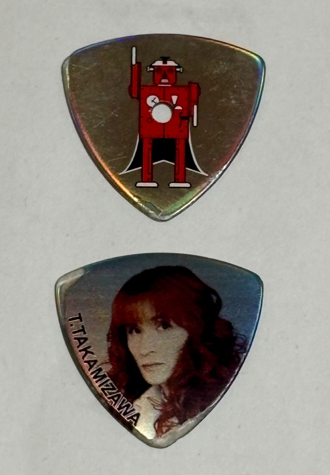 THE ALFEE グッズ 高見沢俊彦 Takamiy コンサート 本人使用 ピック 2種