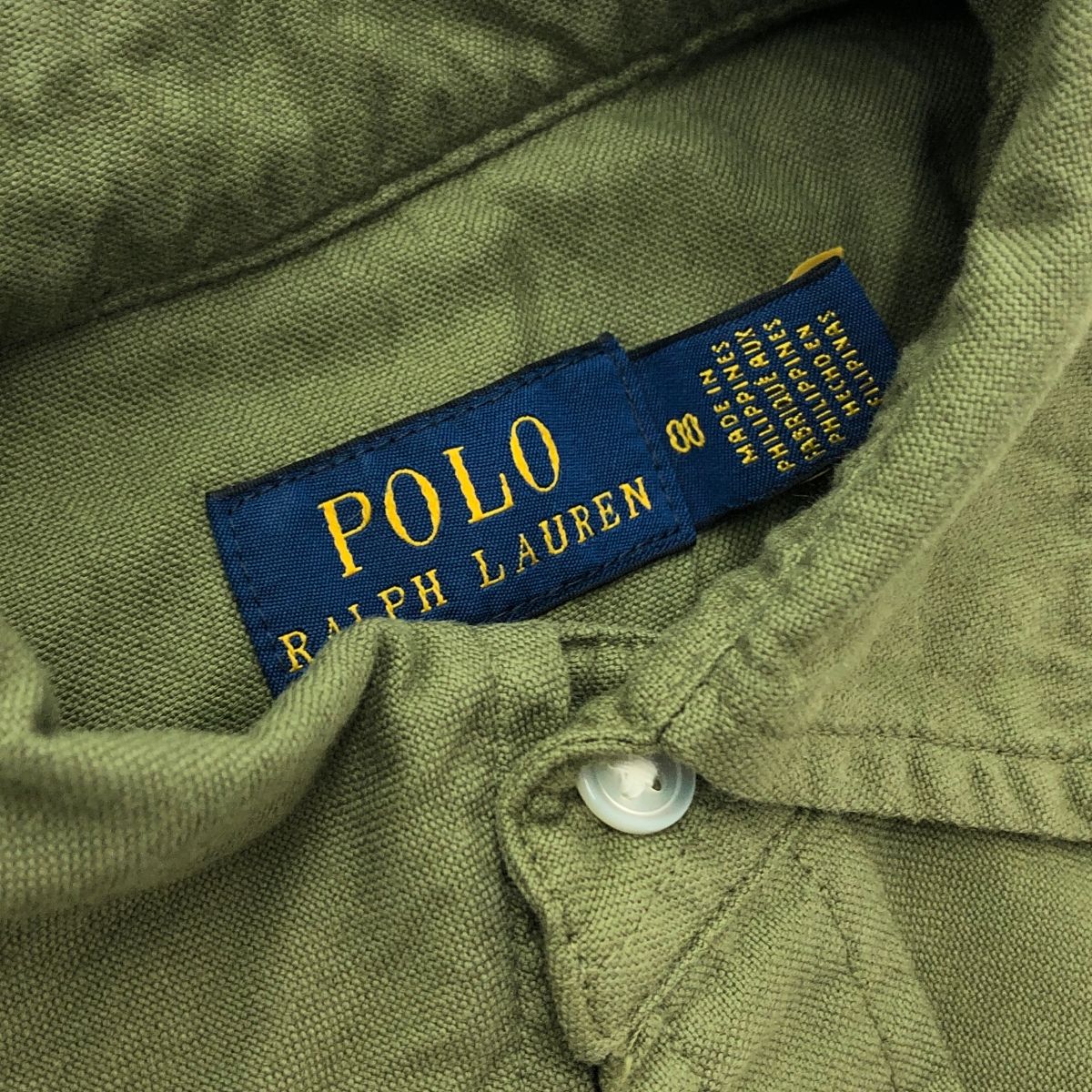 POLO RALPH LAUREN ポロラルフローレン ポニー刺繍シャツワンピース