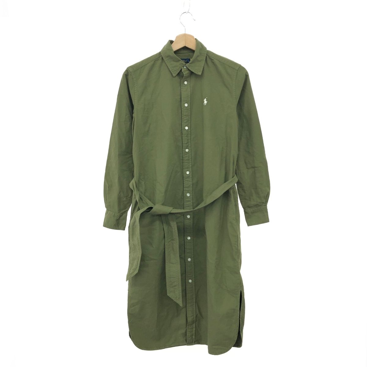 POLO RALPH LAUREN ポロラルフローレン ポニー刺繍シャツワンピース