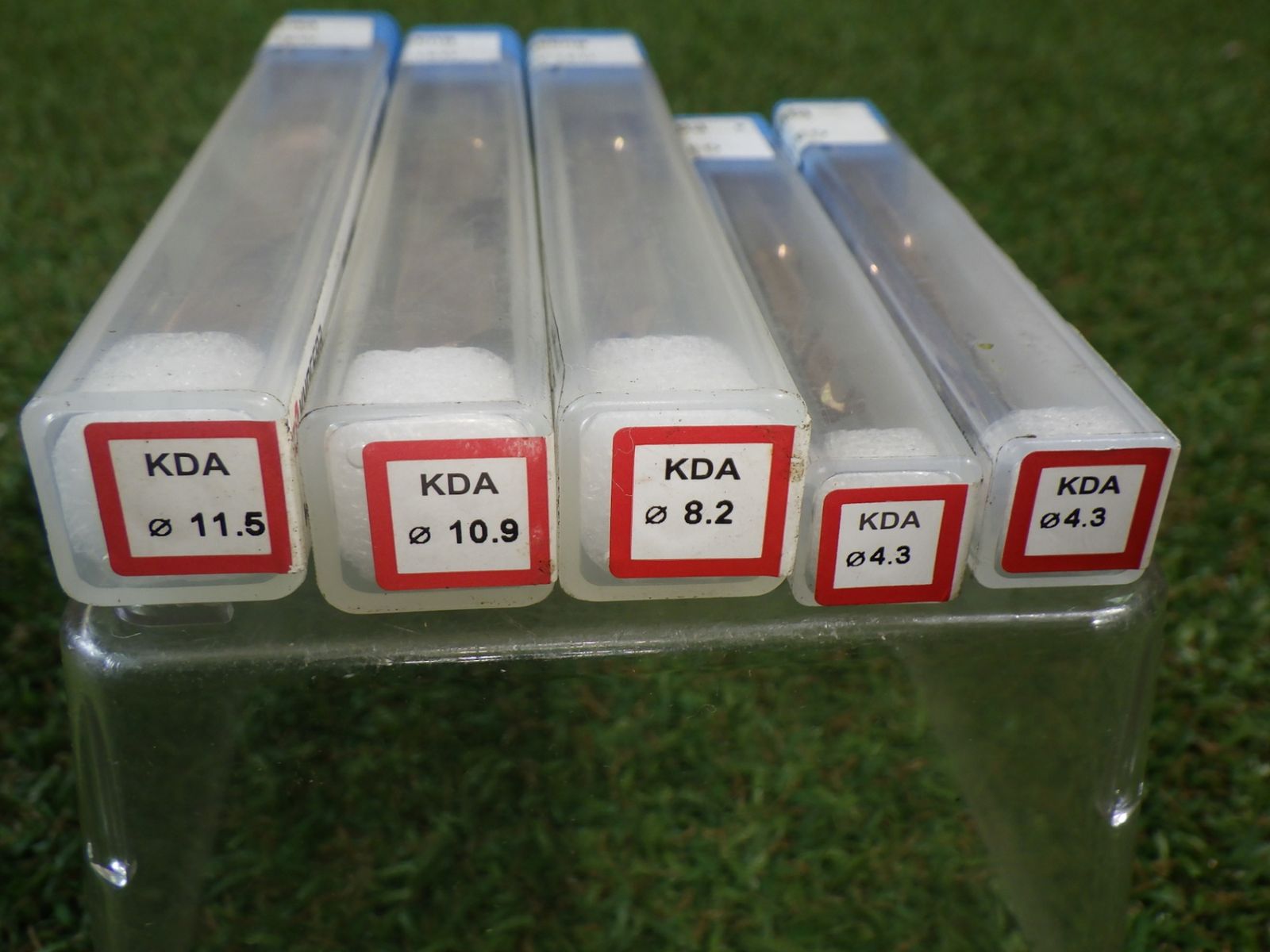 高能率超硬コーティングソリッドドリル 5本セット