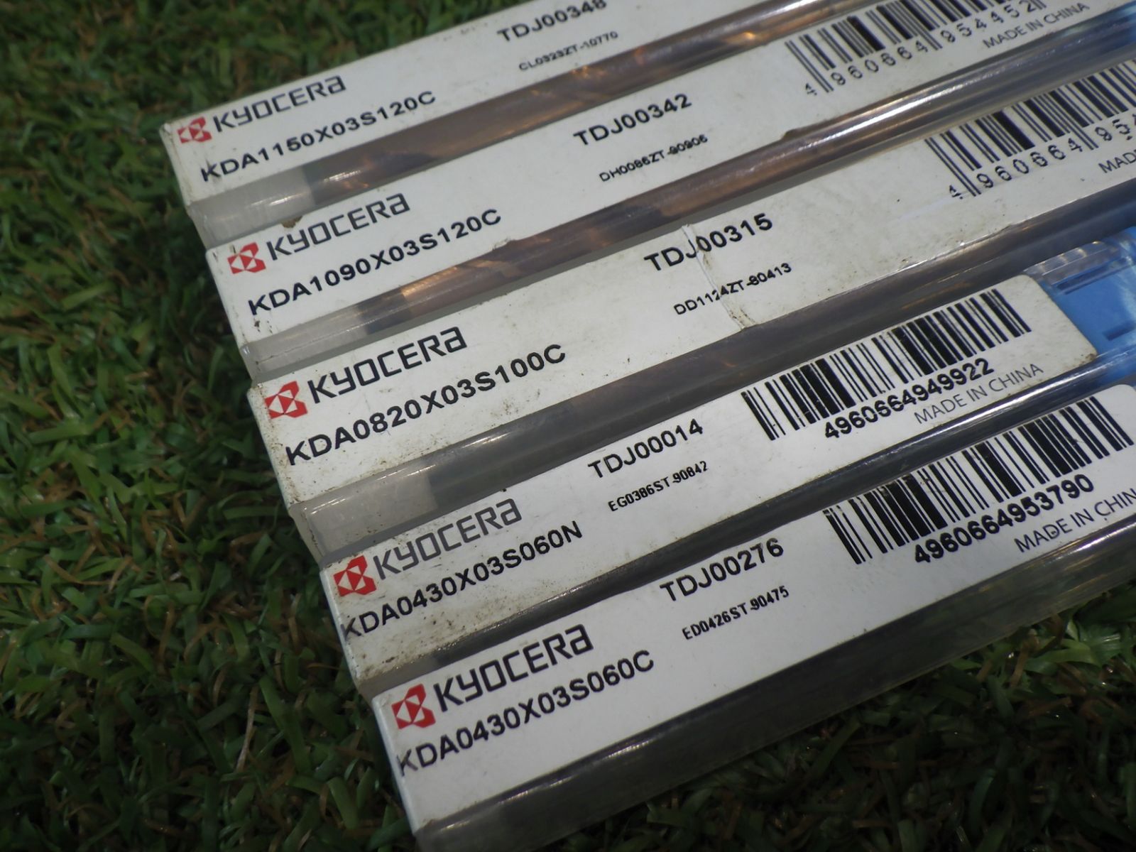 KYOCERA 京セラ KDA 高能率超硬コーティングソリッドドリル 5本セット ケース汚れ