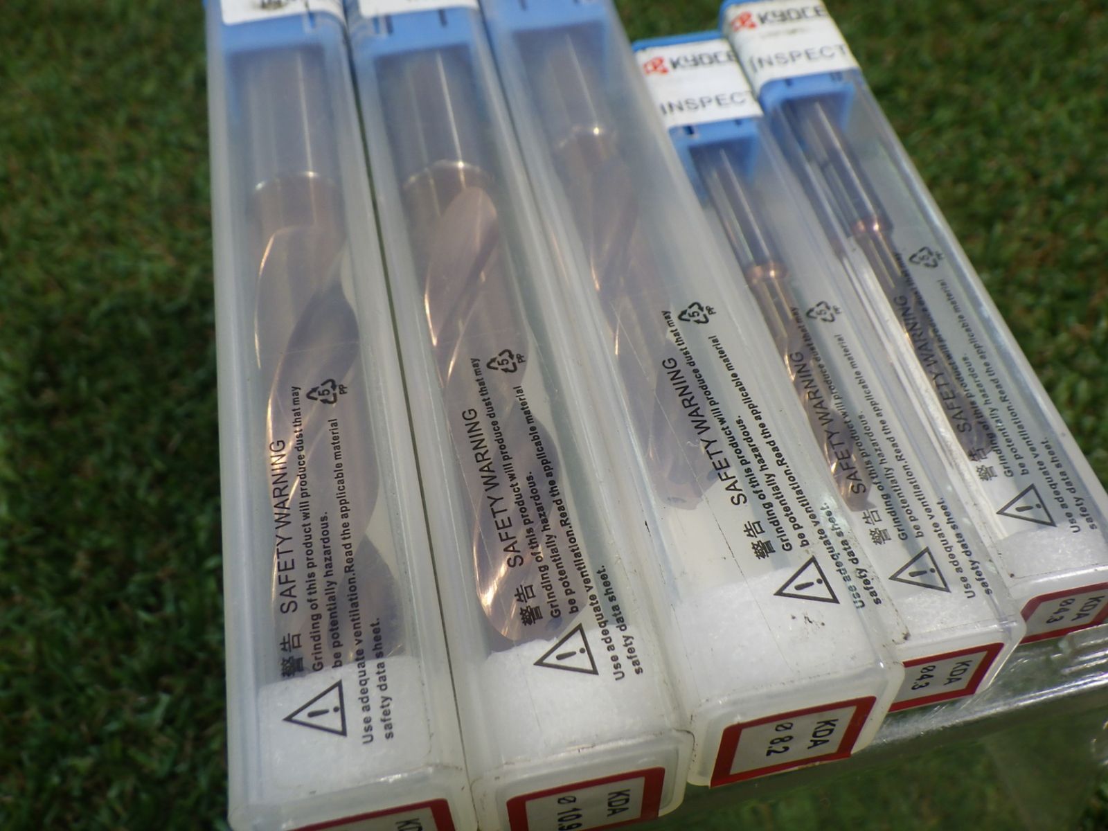  KYOCERA 京セラ KDA 高能率超硬コーティングソリッドドリル 5本セット ケース汚れ その他 金物 部品