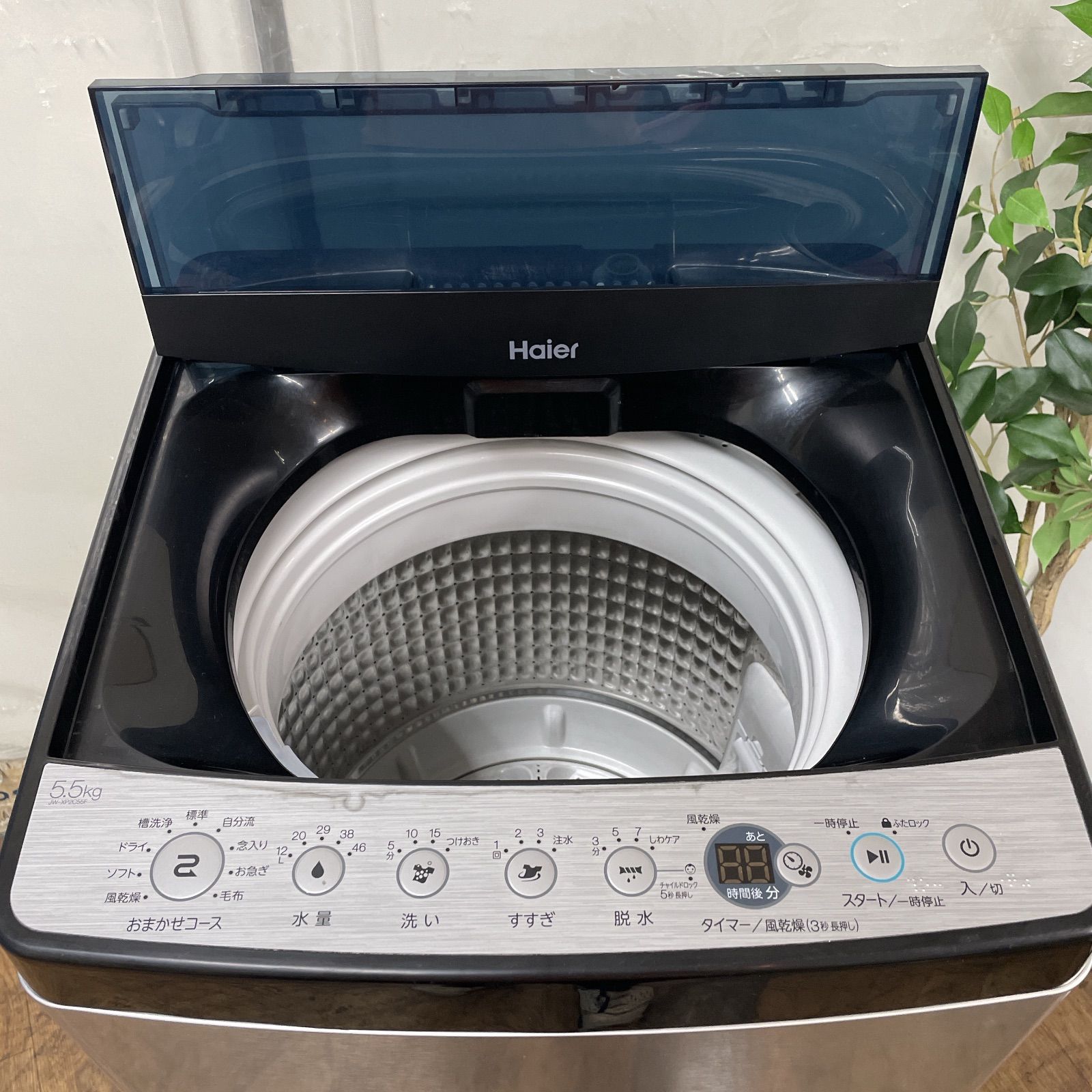 R649 ☀️ 名古屋市近郊配送設置無料！ Haier 洗濯機 （洗濯5.5㎏) 21