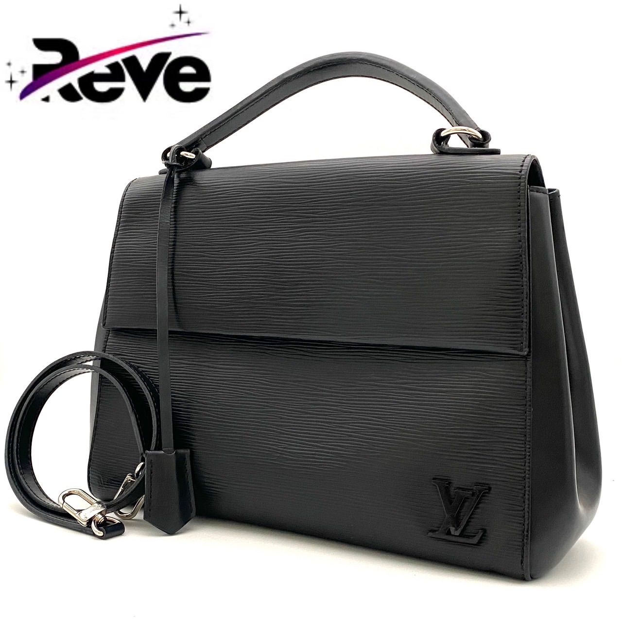 【新品同様】ルイヴィトン エピ ハンドバッグ クリュニーMM ネイビー 2way ルイヴィトン エピ クリュニーMM ハンドバッグ ショルダーバッグ 2way