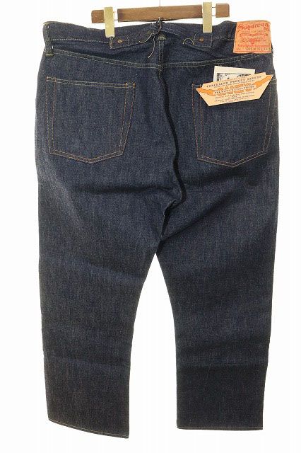 シュガーケーン SUGAR CANE 1942 MODEL BLUE DENIM WAIST OVERALLS W38