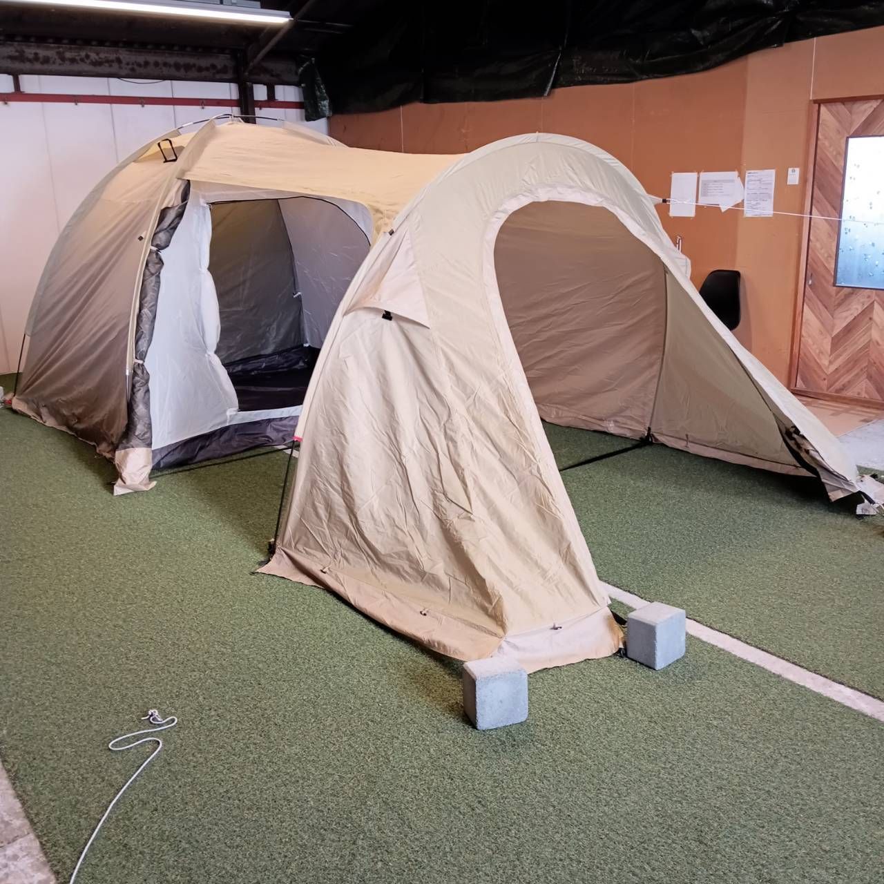 ワークマン 耐久撥水2ルームシェルター 3人用テント FTE10 - メルカリ